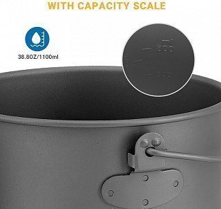 Кастрюля Cook'N'Escape Titanium Soloist 1100мл - фото 3