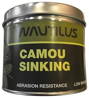 Леска Nautilus Camou Brown Sinking 1200м 0,302мм