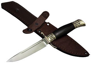 Нож ИП Семин НКВД сталь N690 литье патрон граб - фото 4