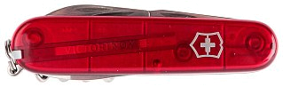 Нож Victorinox Spartan 91мм 12 функций полупрозрачный красный - фото 3