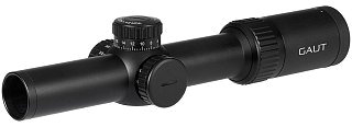 Прицел Gaut Nephrite 1-4x24 60 красная 30мм 1/2 МОА - фото 1