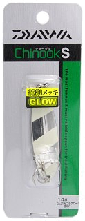 Блесна Daiwa Chinook S 14гр zebra glow gxy