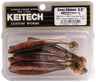 Приманка Keitech виброхвост Easy shiner 3,5