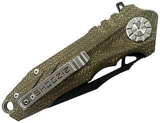 Нож SHOOZIZ HAN316-BB&GH складной K110 рукоять G10+3D - фото 7