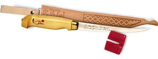 Нож Rapala Филейный FNF4 клинок 10 см рукоять дерево
