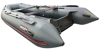 Лодка Хантер 390А НДНД серый - фото 5