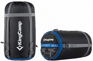 Спальник King Camp Oxygen 300L -12C синий левый - фото 4