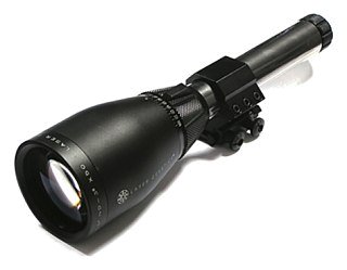 Фонарь BSA Flashlight ND 3*50 laser genetics with mount - фото 1