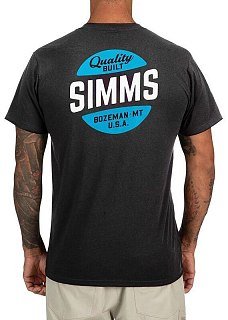 Футболка Simms Quality Built Pocket T- Black  - фото 3