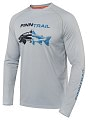 Лонгслив Finntrail Wave Fish 6611 Grey р.XL - уценка