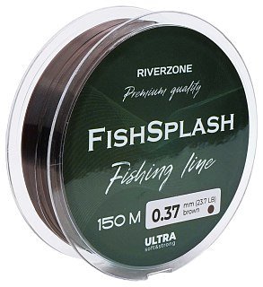 Леска Riverzone FishSplash I 150м 0,37мм 23,7lb brown