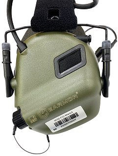 Наушники активные коммуникац. EARMOR M32-FG Mark 3 зеленые - фото 5