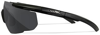 Очки защитные Wiley X Saber Advanced Matte Black/Clear,Grey - фото 4