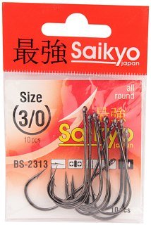 Крючки Saikyo BS-2313 BN №3/0 10шт