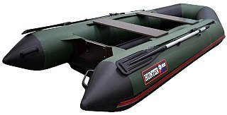 Лодка Хантер 320 ЛКА НДНД зелено-черный - фото 1