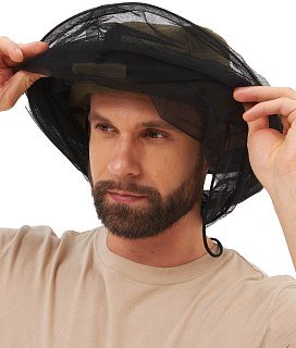 Панама-накомарник Huntsman Антигнус хаки смессовая - фото 9