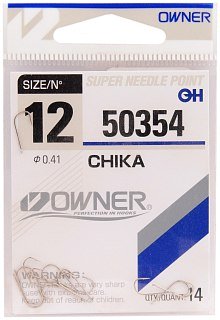 Крючки Owner одинарные 50354 №12 - фото 1