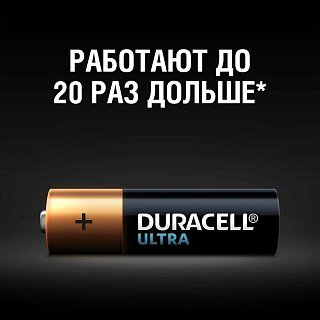 Батарейка Duracell Ultra ААА уп.4шт - фото 3