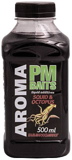 Ликвид MINENKO PMbaits Aroma 0,5л Squid&Octopus кальмар