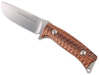 Нож Fox Pro-Hunter фиксированный клинок сталь N690Co дерево - фото 3