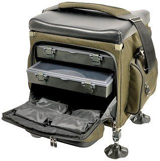 Стул-рюкзак TF Gear Compact tackle seat box - фото 1