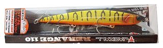 Воблер Jackall Rerange 110 SP mat gold tiger - фото 4