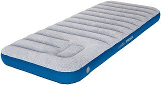 Матрас надувной High Peak Air bed cross beam single extra long light grey/blue - фото 1