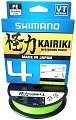 Шнур Shimano Kairiki 4PE 150м 0,28мм 26,0кг M green