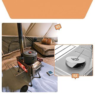 Печка King Camp Hot Tent Stove Plus - фото 5