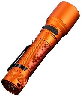 Фонарь Fenix C6 V3.0 оранжевый 1500 люмен - фото 4