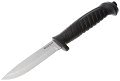 Нож Boker Knivgar black сталь 420 фикс.клинок пластик