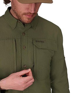 Рубашка Simms Guide Fishing Shirt Loden  - фото 3