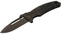 Нож Ontario XM-2T Slim Line Black Plain Edge складной сталь