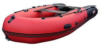Лодка Хантер 380 Про красно-черный - фото 2