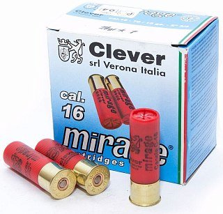 МП Охотничий патрон Clever 16/70 дробь 1 (25)