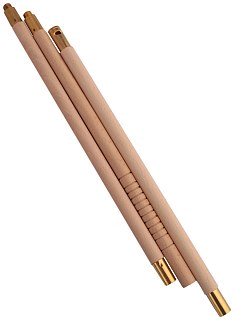 Шомпол Stil Crin деревянный 3-х коленный wood rod 3pcs - фото 1