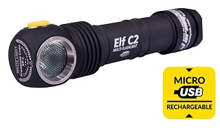 Фонарь Armytek Elf C2 XP-L micro USB теплый