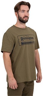 Футболка Remington Hunting shell shirts dark olive - фото 4