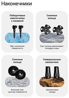МП Палки для треккинга RoadLike Base - фото 4