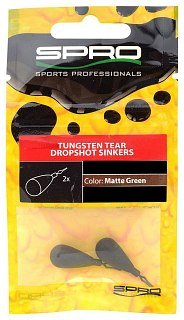 Груз SPRO Tungsten Tear DS Sinkers MG 7,2гр 2шт. - фото 2