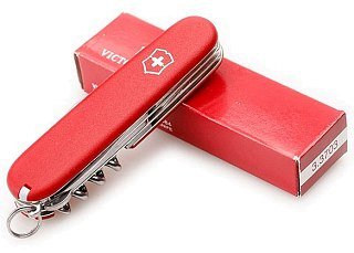 Нож Victorinox Ecoline 91мм матовый красный - фото 3