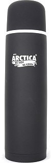 Термос Арктика Классический узкое горло с резиновым  покрытием 1000мл черный - фото 2