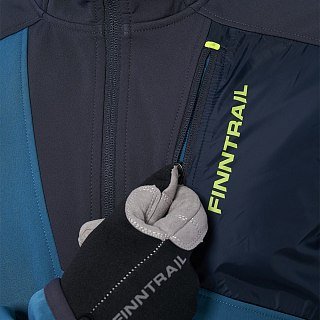 Куртка Finntrail Softshell Nitro 1320 grey  - фото 3