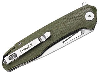 Нож SHOOZIZ XUN120-G складной D2 рукоять G10+3D - фото 6