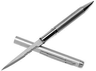 Ручка-нож City Brother Silver 003S в блистере - фото 1