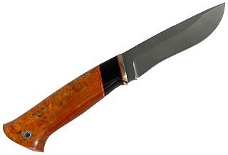 Нож ИП Семин Беркут сталь мельхиор М390 набор стаб.кар.березы - фото 4