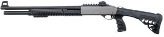 Ружье Huglu Atrox Tactic grey 1 pump action 12x76 510мм - фото 2