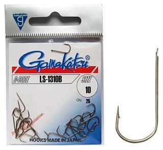 Крючок Gamakatsu LS-1310B bronze №16 - фото 2