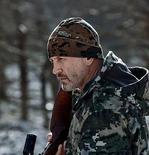 Шапка Sina Gear Wildwool Adaptive Camo шерстяная - фото 7