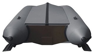 Лодка Flinc FT320K надувная серая - фото 3